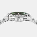 Ferragamo Men Round Green watch