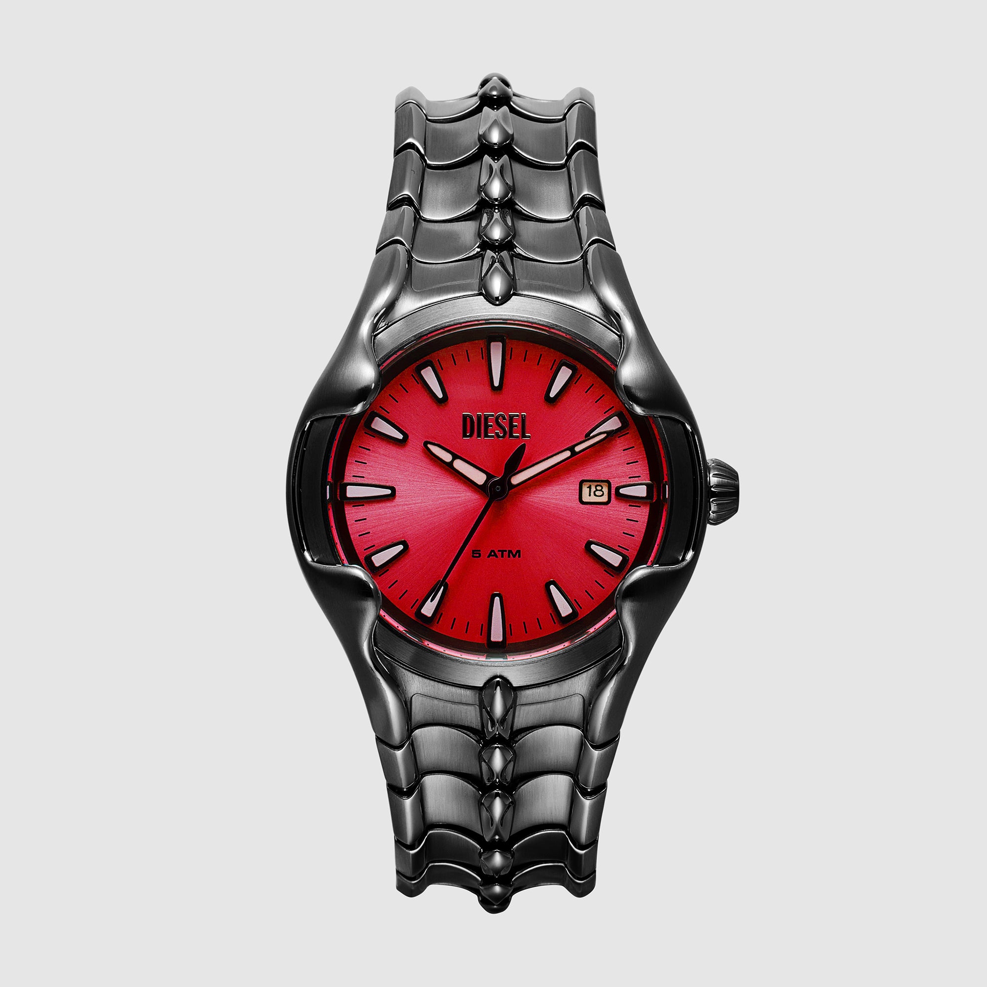 Diesel Round Red Analog watch