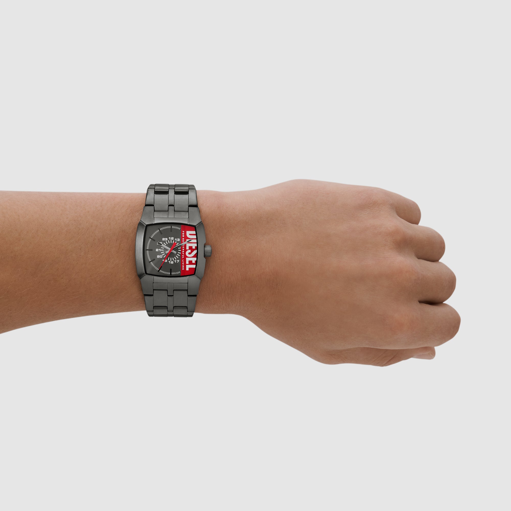 Diesel Stainless Steel Square watch