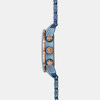 Obaku Men Round Blue watch