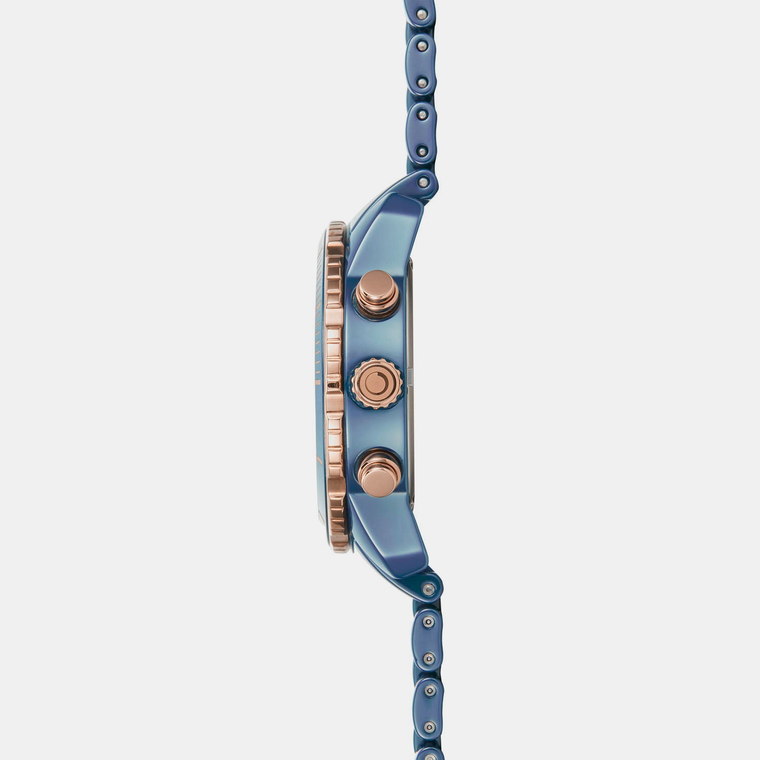 Obaku Men Round Blue watch