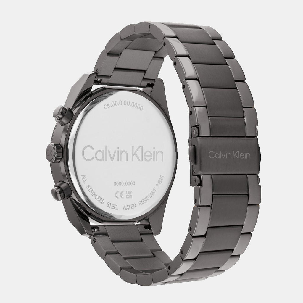 Calvin Klein Men Round Grey watch