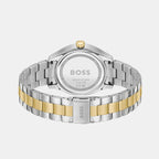 Boss Women Round Silver White watch