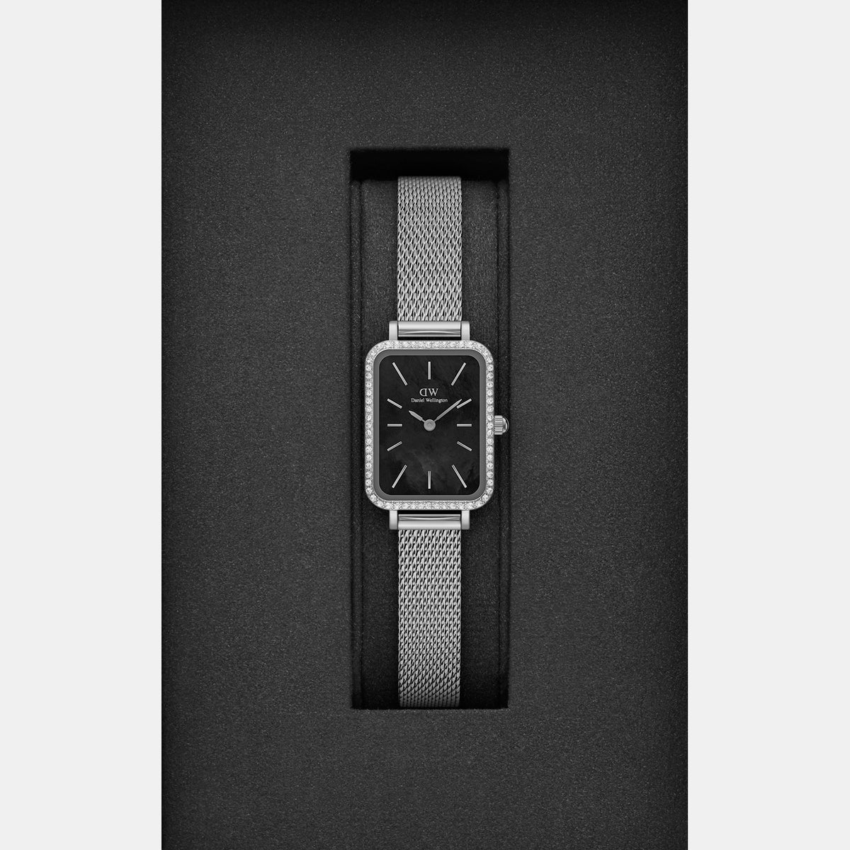 Daniel Wellington Women Rectangular Black watch