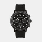 Calvin Klein Round Black Chronograph watch