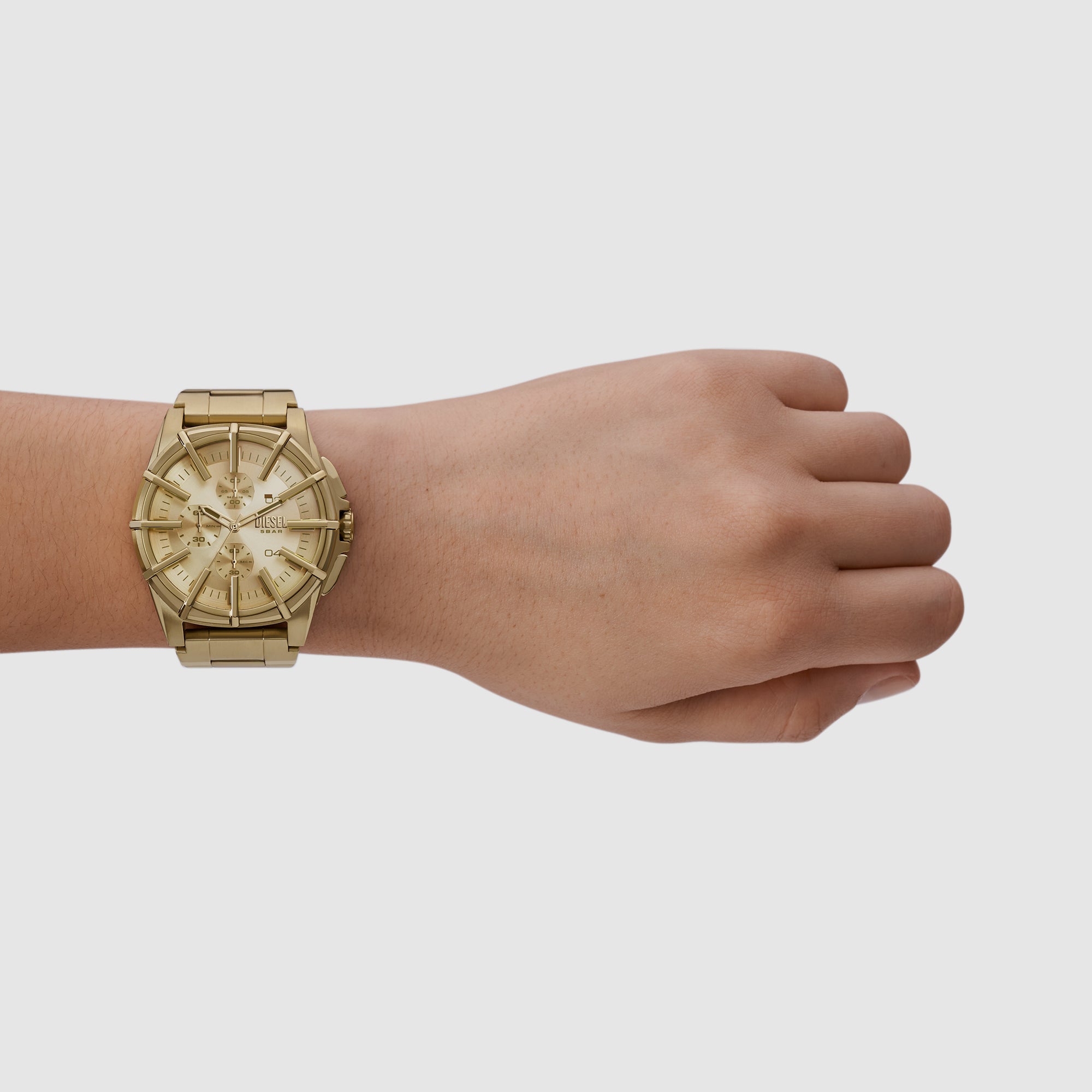 Diesel Stainless Steel Round watch