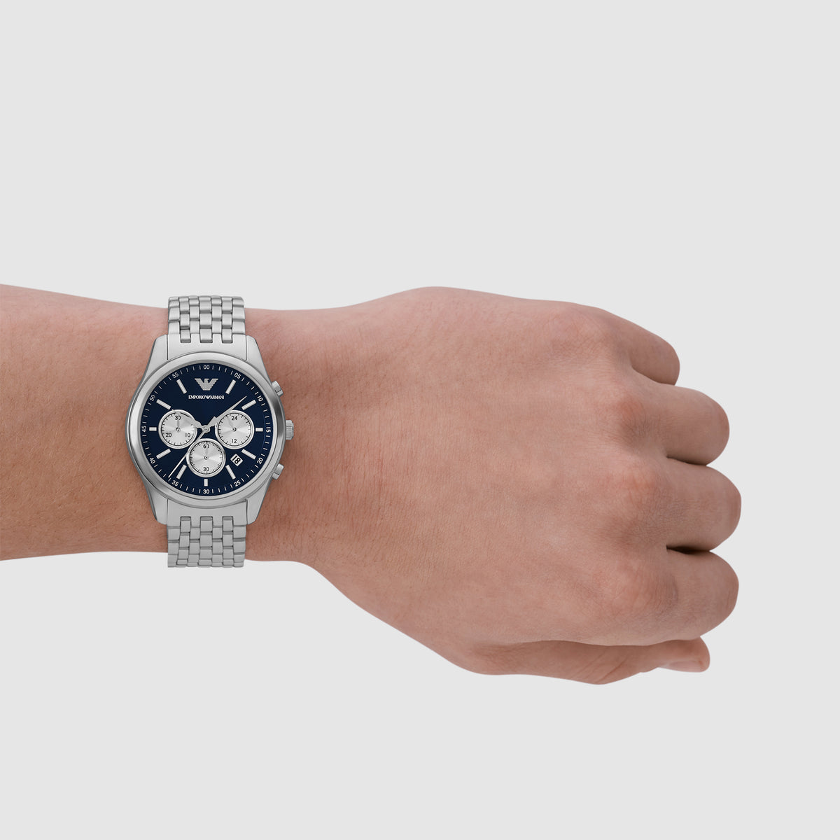 Emporio Armani Stainless Steel Round watch