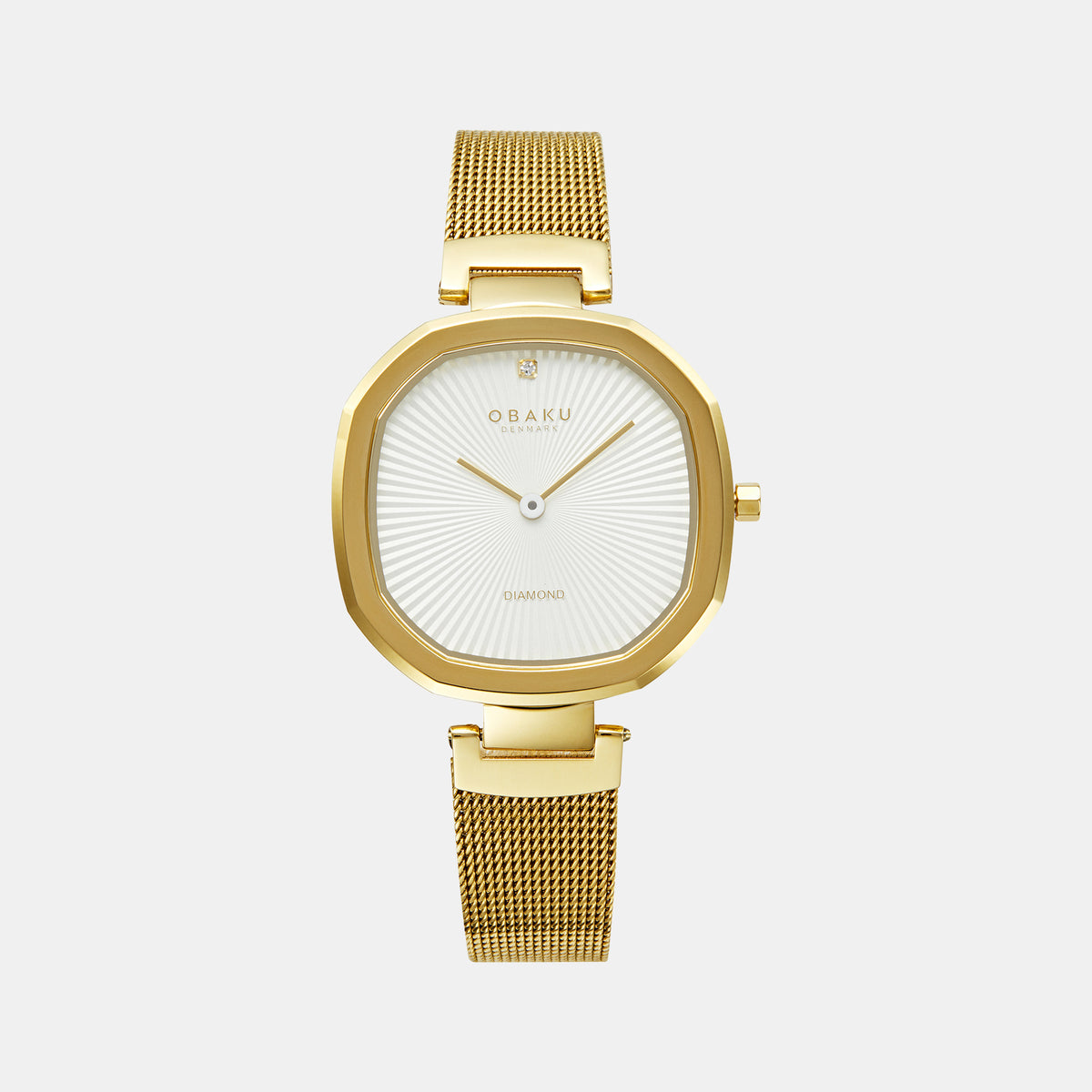 Obaku Octagon Silver Analog watch