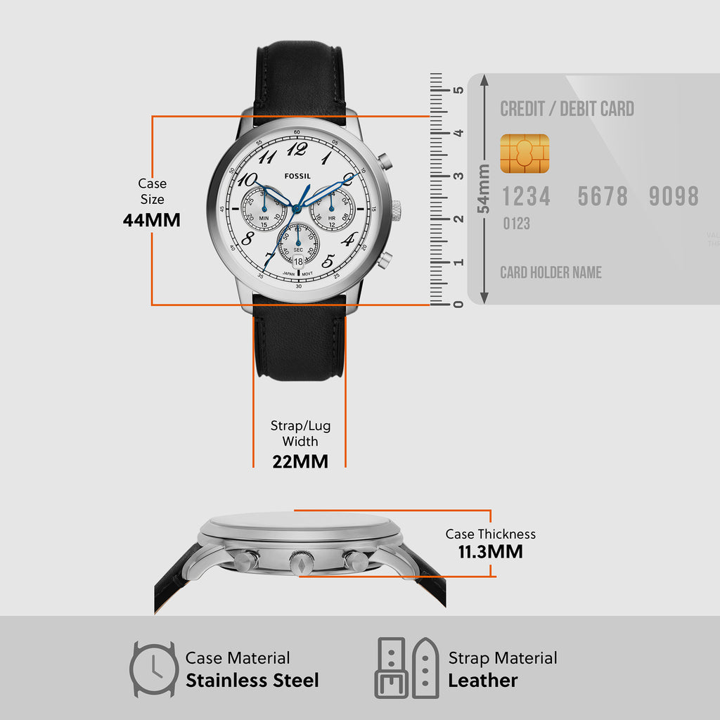 Fossil Leather White watch