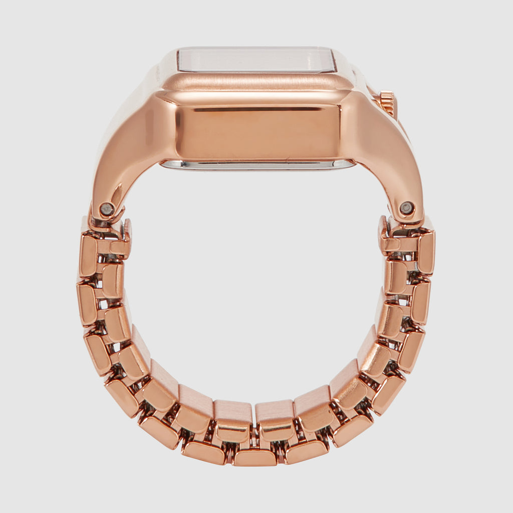 Fossil Women Rectangular Rose Gold watch