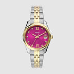 Fossil Round Pink Analog watch