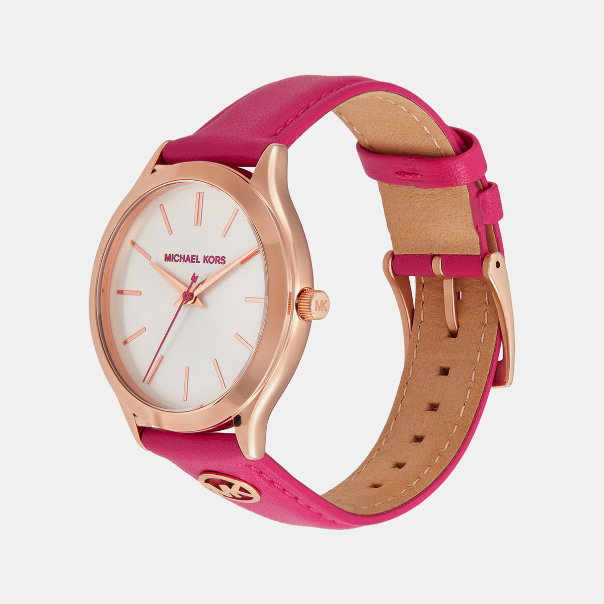 Michael Kors Women Round White watch