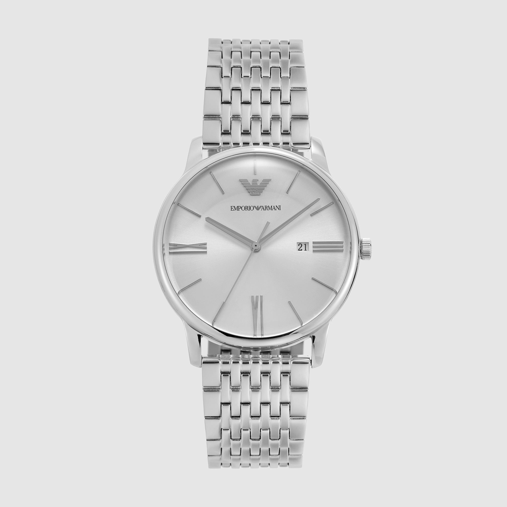 Emporio Armani Round White Analog watch