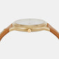 Female Slim Runway Gold Analog Stainless Steel Watch MK7465