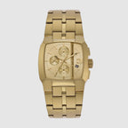 Diesel Square Gold Chronograph watch