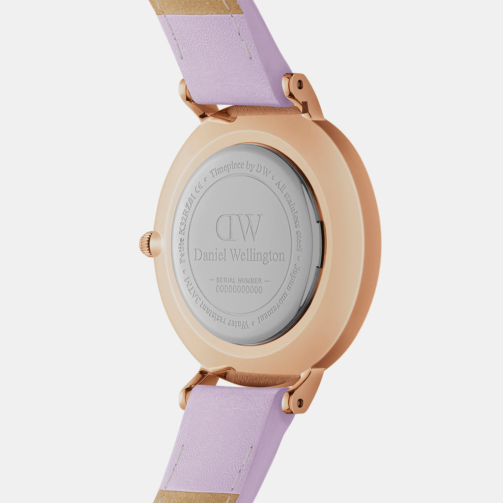 Daniel Wellington Women Round Purple watch