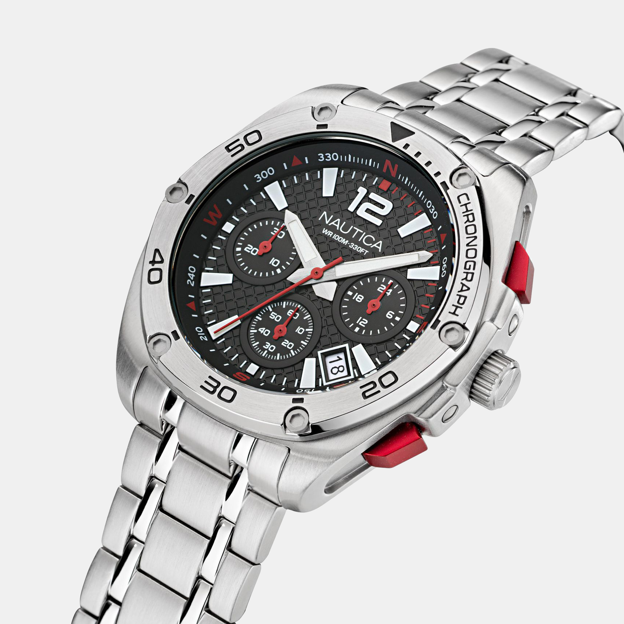 Nautica 44 mm   watch