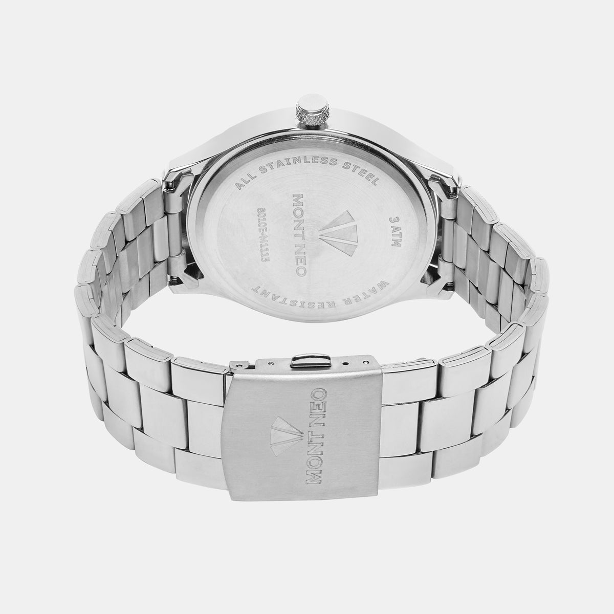 Mont Neo Stainless Steel Round watch