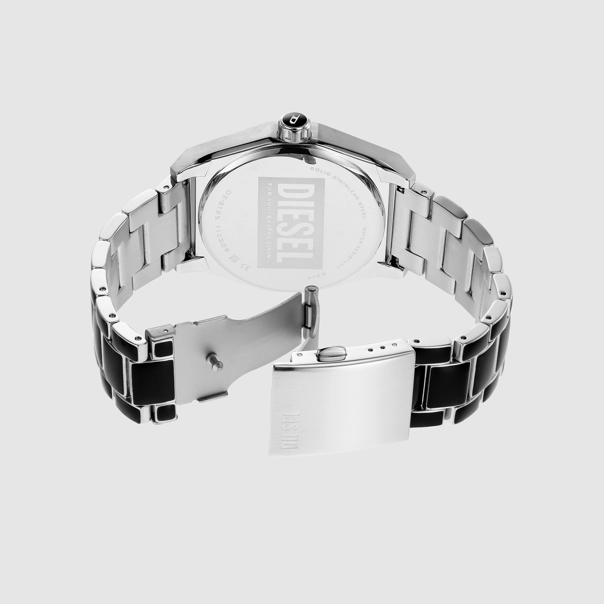 Diesel Men Round Silver watch