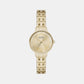 Female Anita Lille Gold Analog Stainless Steel Watch SKW3127