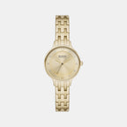Anita Lille Women Quartz Gold Dial Analog Stainless Steel Watch SKW3127
