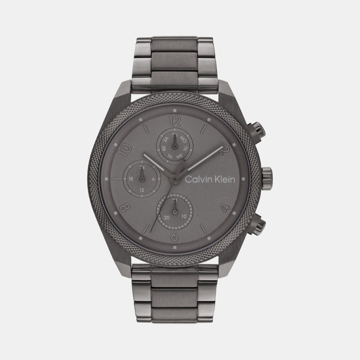 Calvin Klein Round Grey Chronograph watch