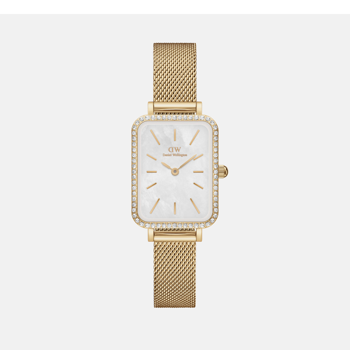 Daniel Wellington Rectangular Gold Analog watch