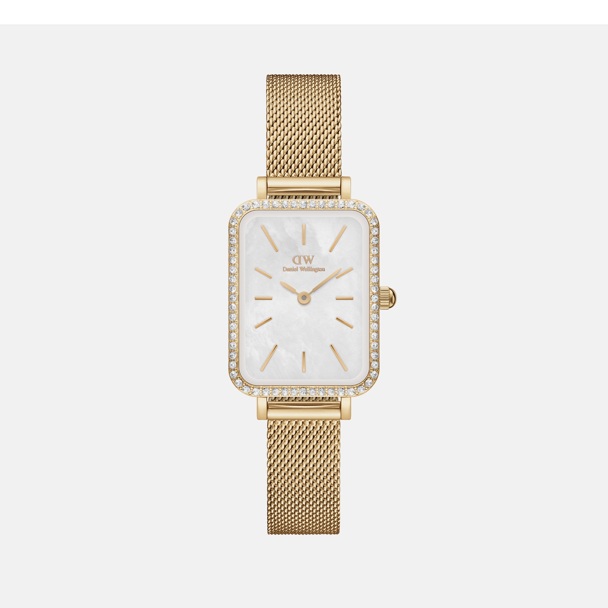 Daniel Wellington Rectangular Gold Analog watch