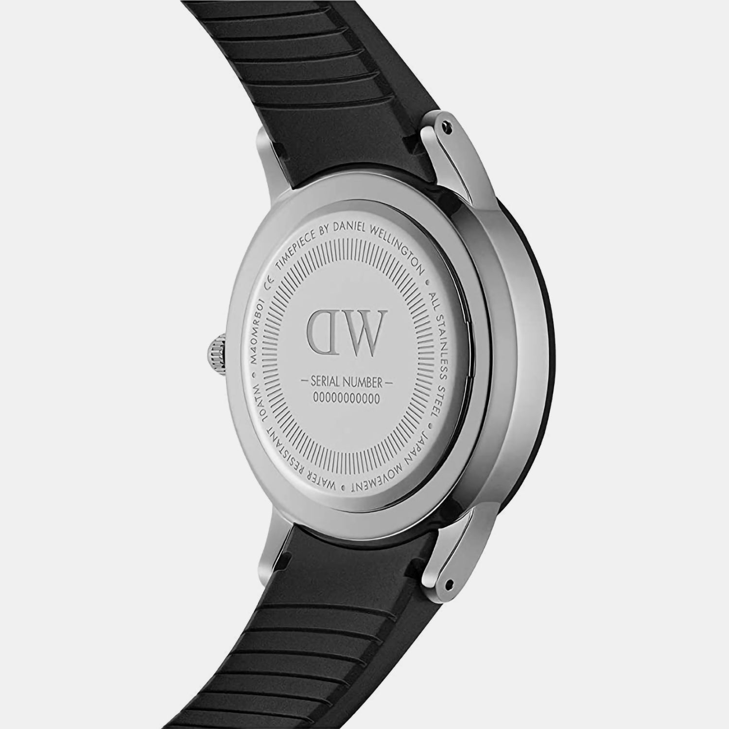 Daniel Wellington Men Round Black watch