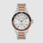 Emporio Armani Round White Analog watch