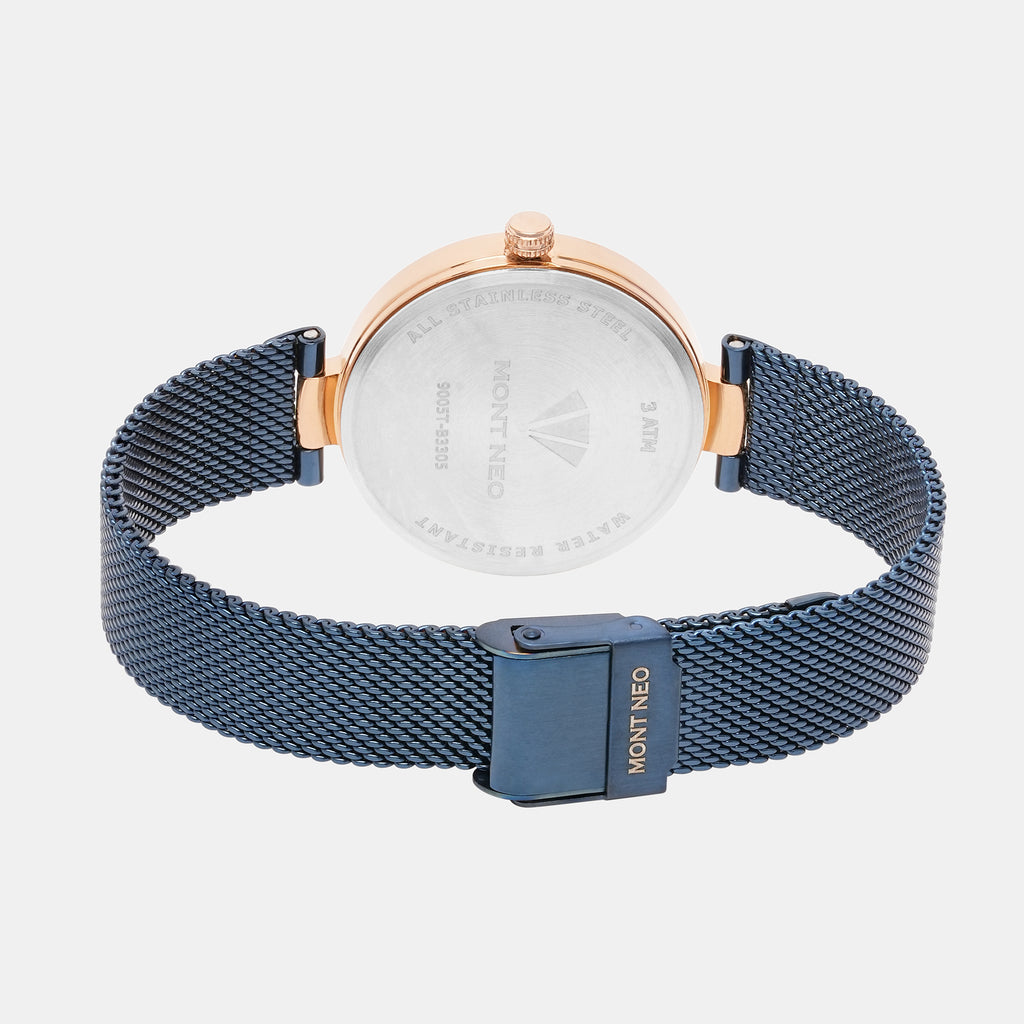 Mont Neo Stainless Steel Round watch