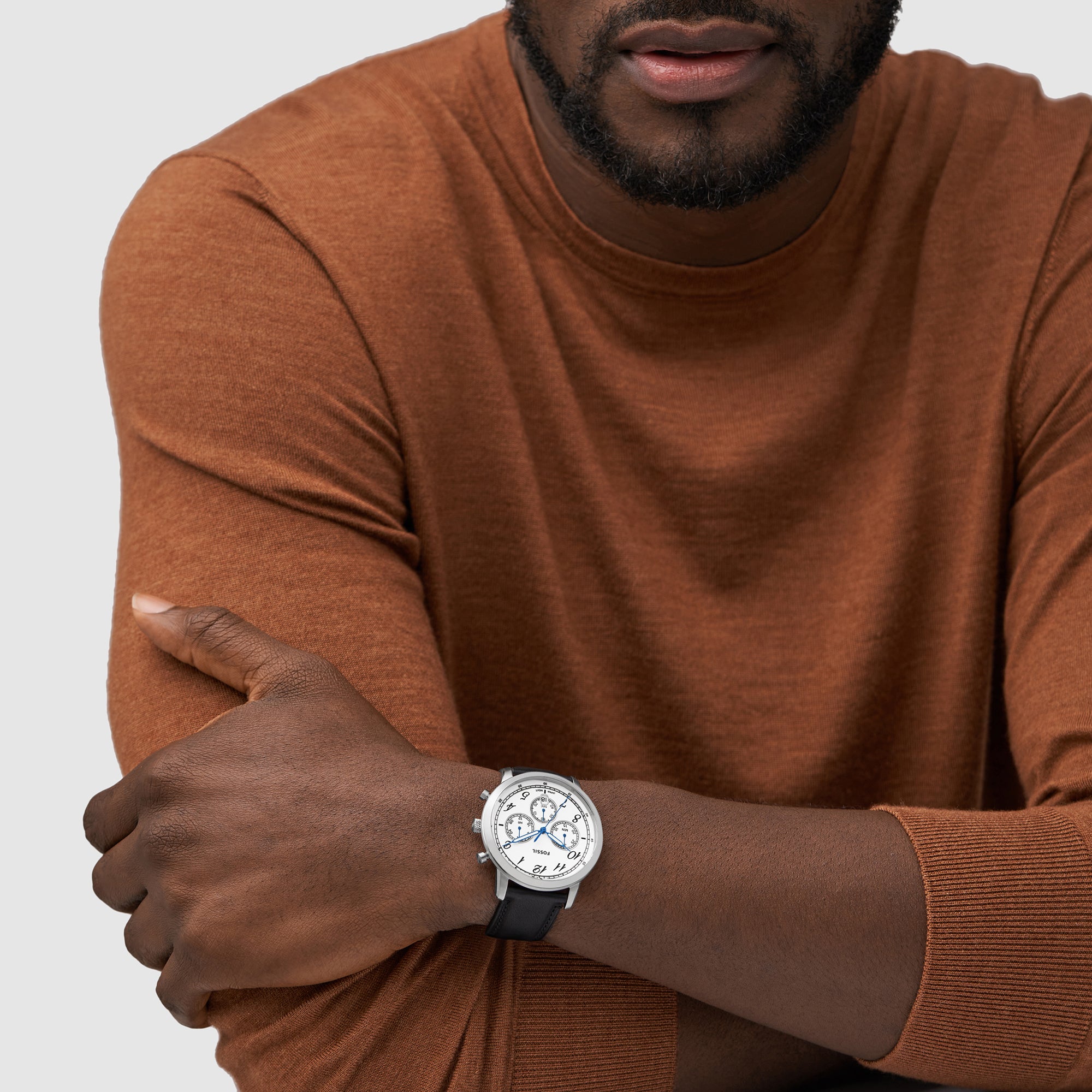 Fossil Stainless Steel Round watch