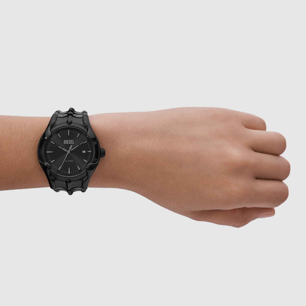 Diesel Stainless Steel Round watch