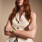 Fossil Stainless Steel Gold watch