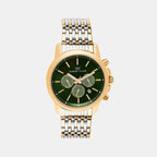 Darren Clark Round Green Analog watch