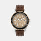 Trend Men Tan Analog Stainless Steel Watch TW2V41500U9