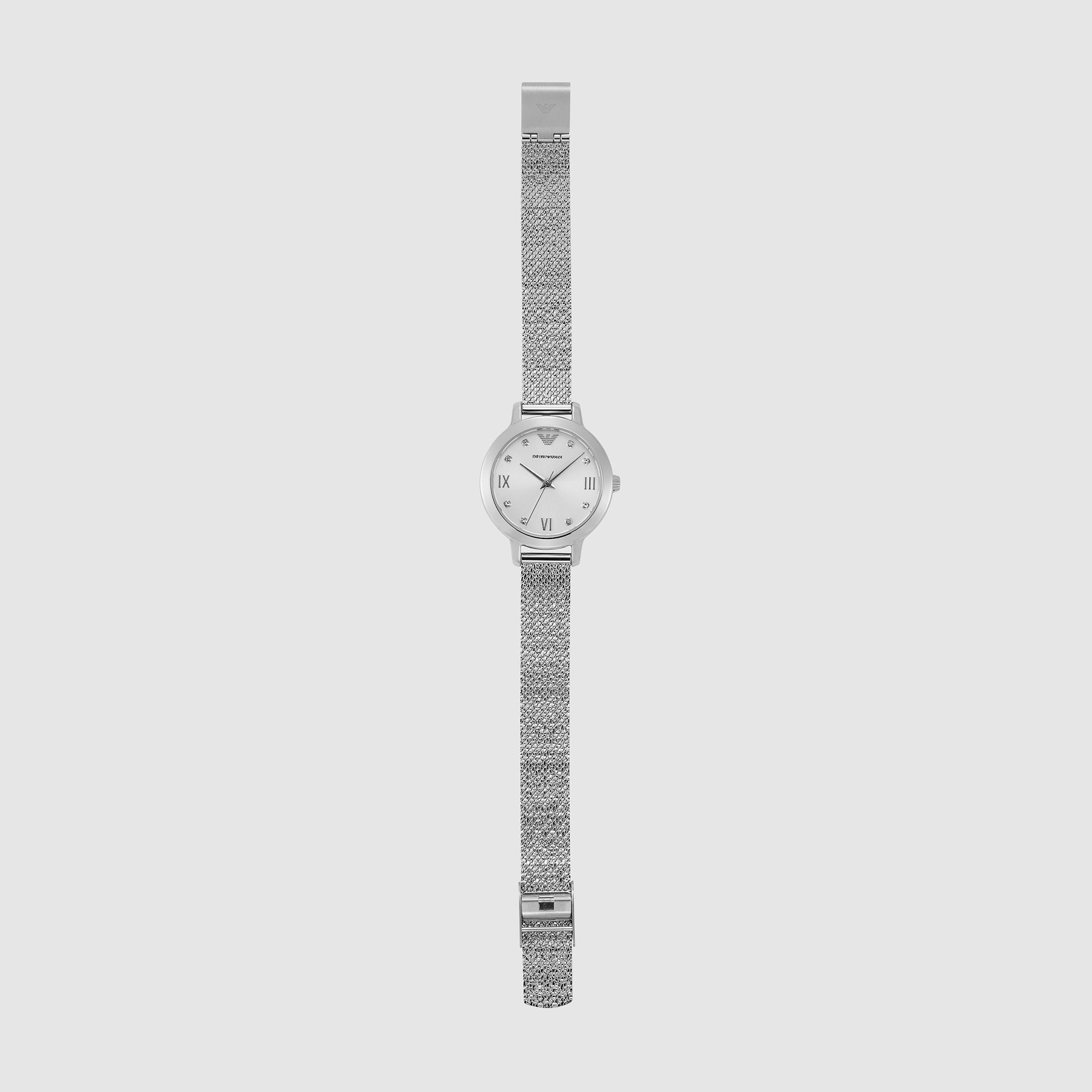 Emporio Armani Round Quartz Analog Women watch