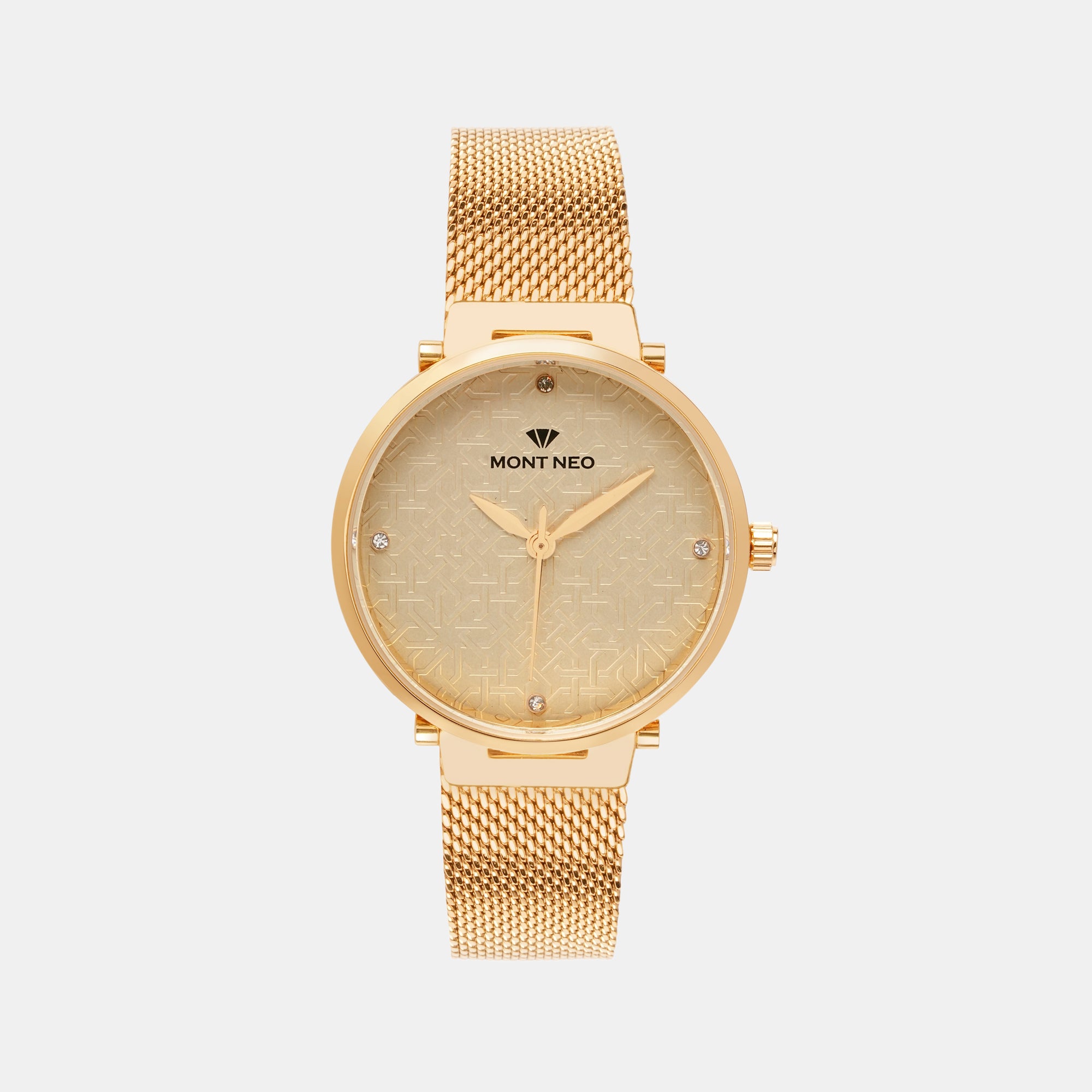 Mont Neo Round Ivory Analog watch