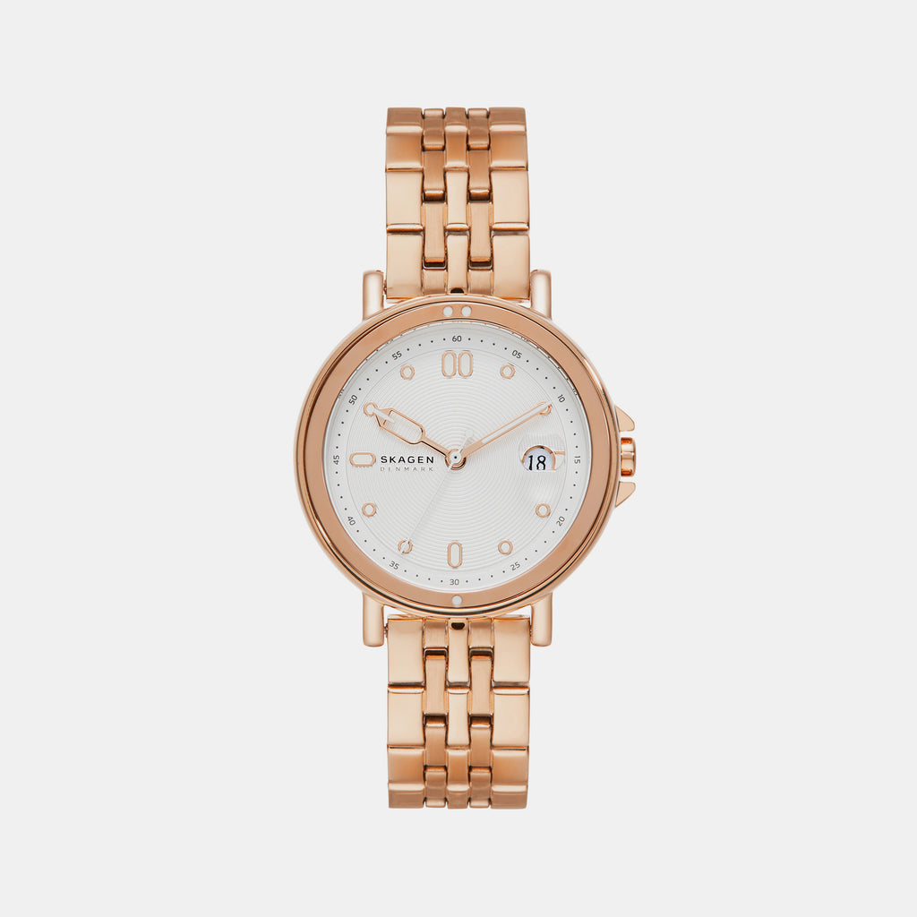 Skagen Round Silver Analog watch