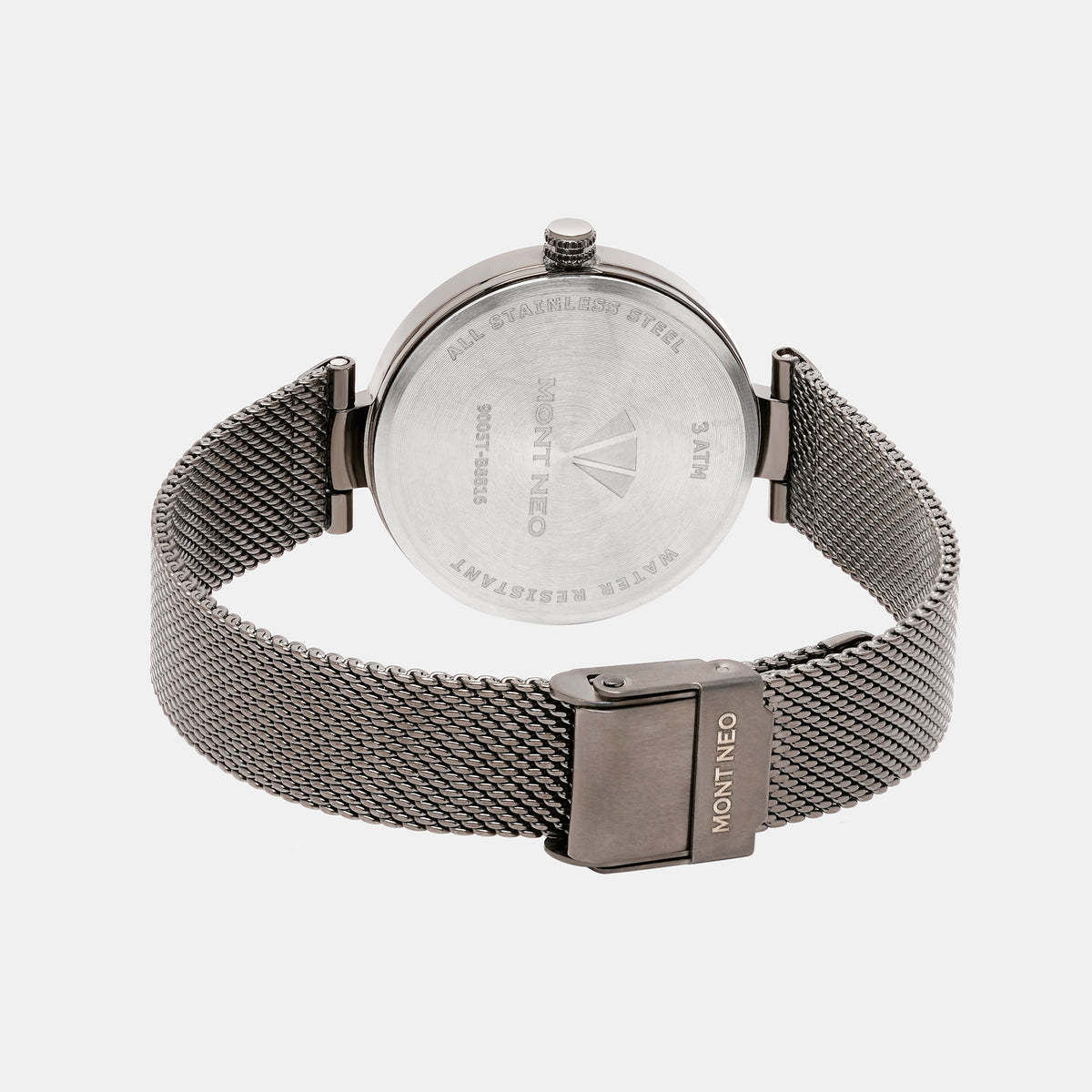Mont Neo Stainless Steel Round watch