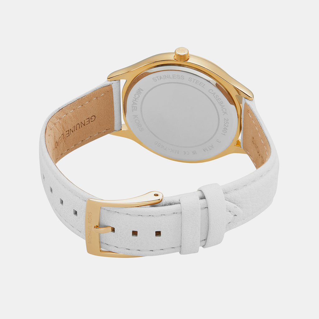 Michael Kors Leather White watch