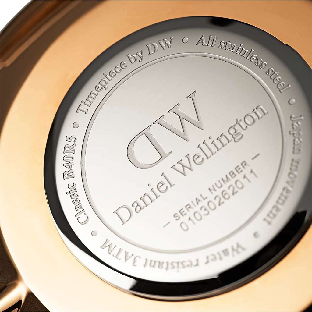 Daniel Wellington Leather Black watch