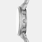 Neutra Women Quartz White Dial Chronograph Stainless Steel Watch ES5357