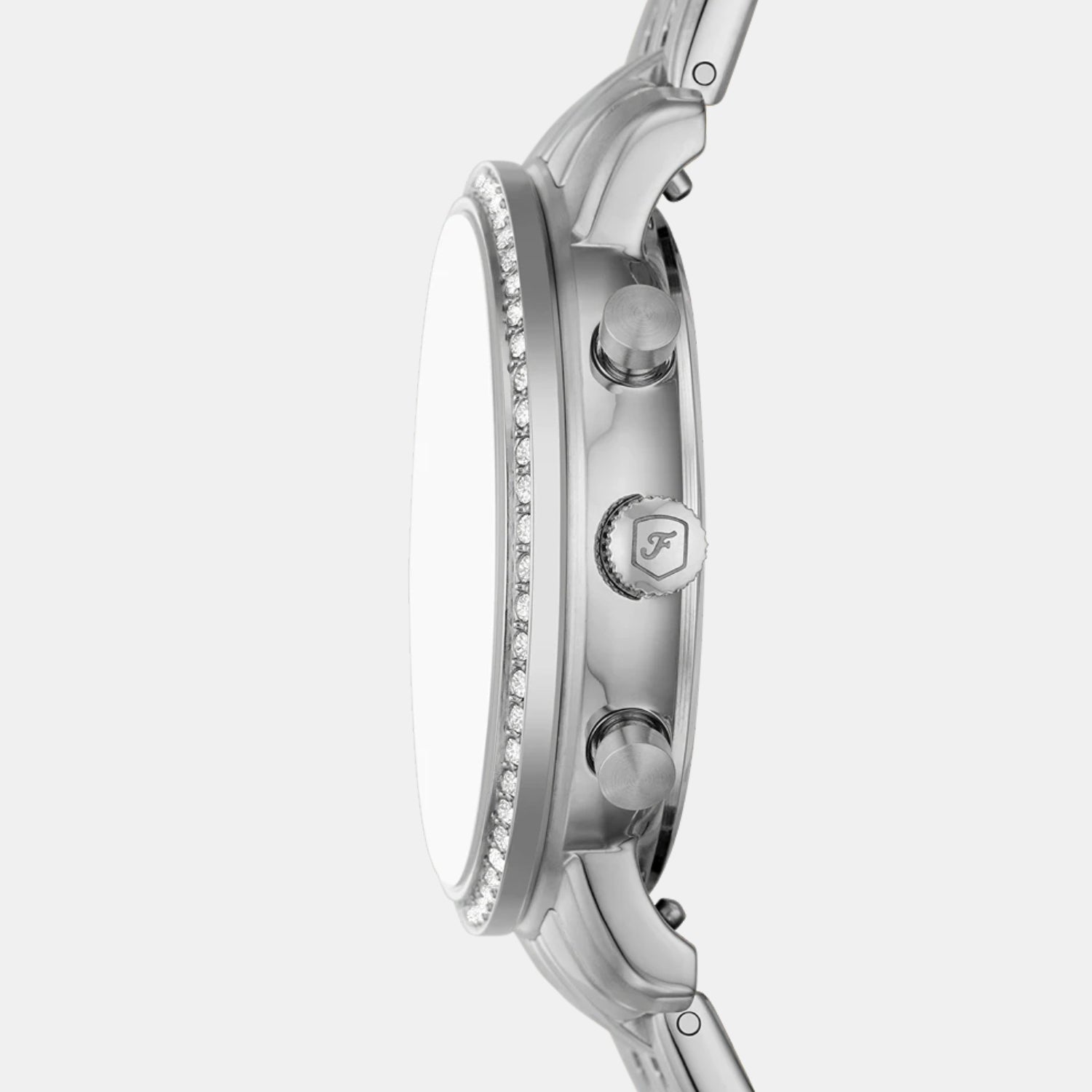 Neutra Women Quartz White Dial Chronograph Stainless Steel Watch ES5357