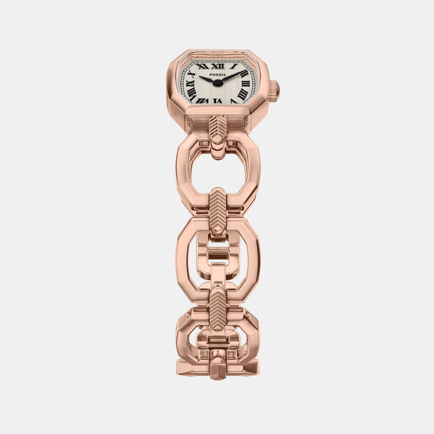 Harlow Women Quartz Rose Gold Dial Analog Stainless Steel Watch ES5484