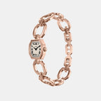 Harlow Women Quartz Rose Gold Dial Analog Stainless Steel Watch ES5484