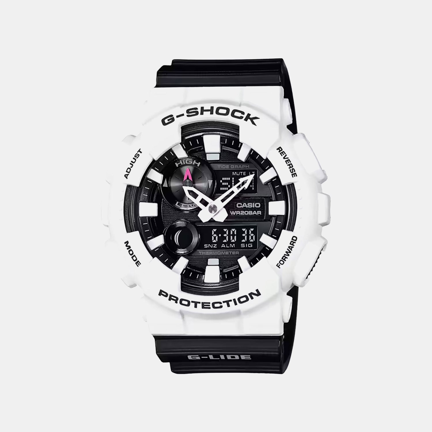 G-Shock Men Quartz Black Dial Analog-Digital Resin Watch G678