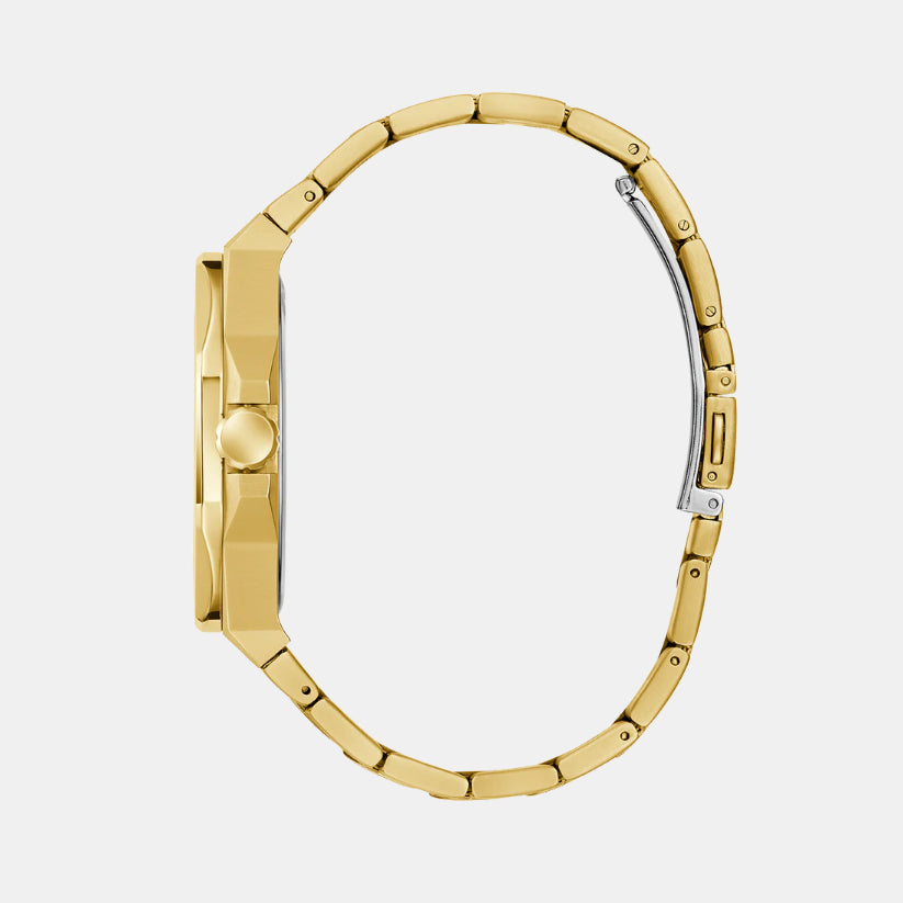 Guess Men Round Green watch
