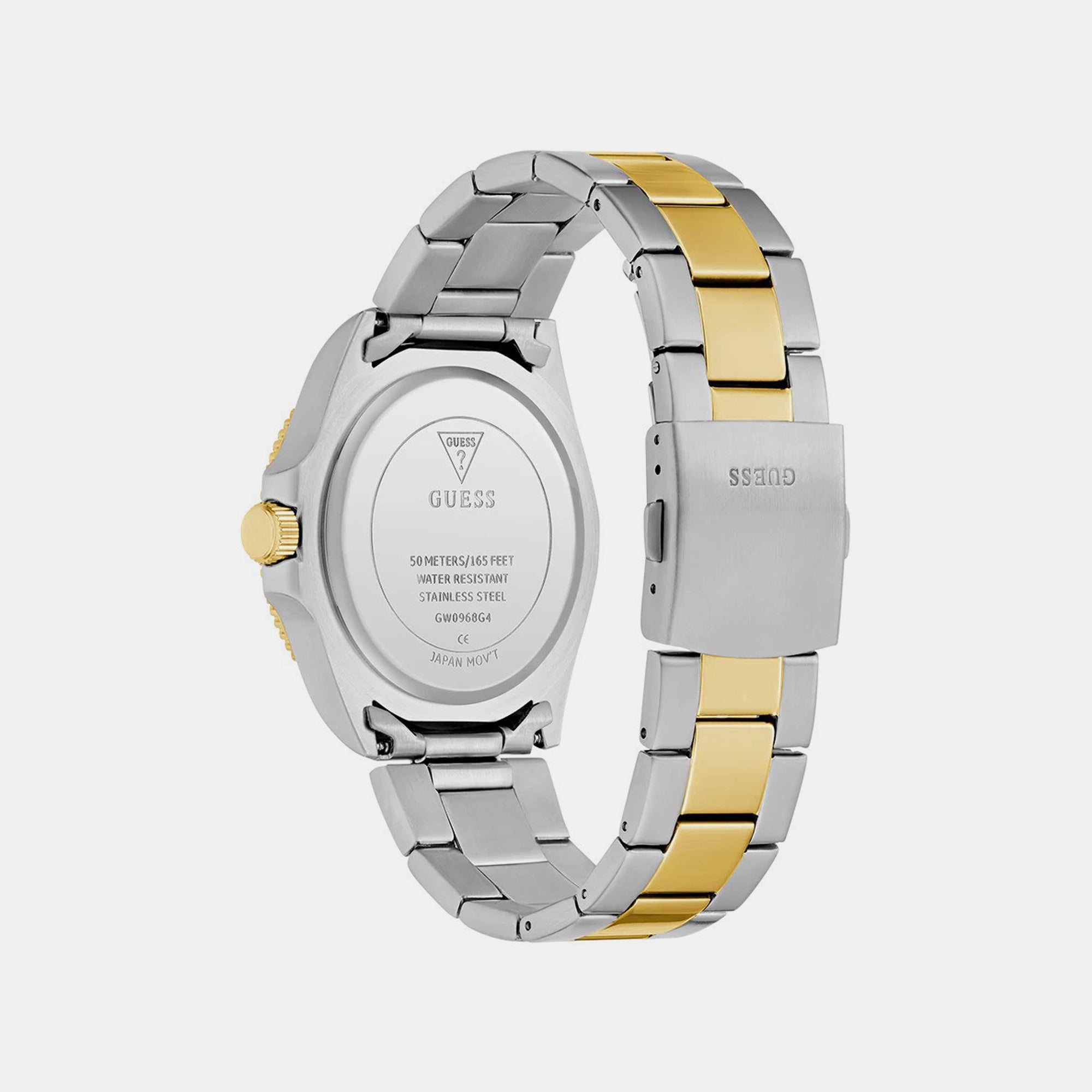 Men Quartz Green Dial Analog Stainless Steel Watch GW0968G4