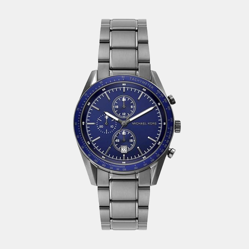 Michael Kors Round Blue Chronograph watch